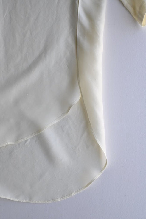 silk tee blouse